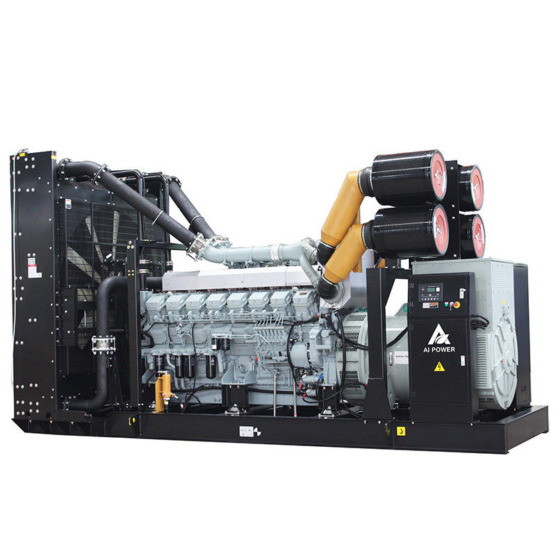 SME 650kva 3 Cylinde Mitsubishi Diesel Generator 520kw S6R2-PTA-C