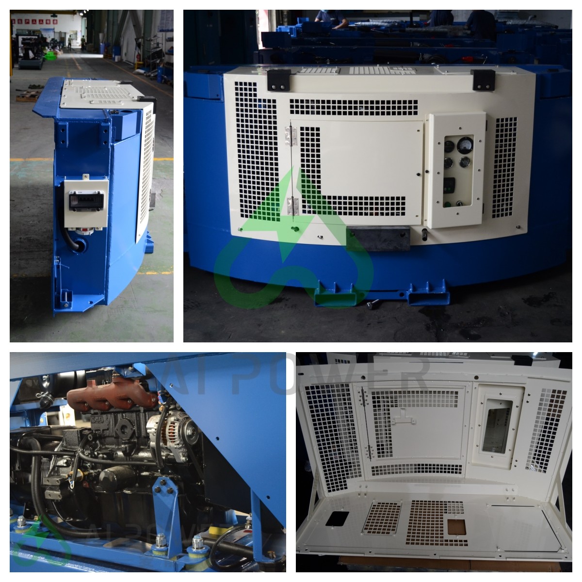 Clip On 460V 60Hz Carrier Reefer Container 15KW With Japan Mitsubishi Engine